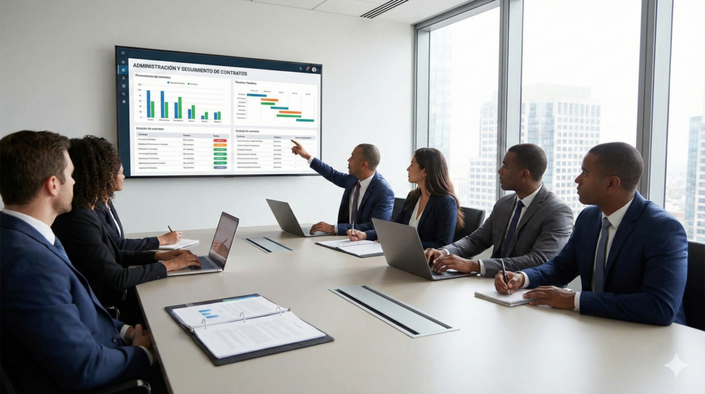 administración y seguimiento de contratos