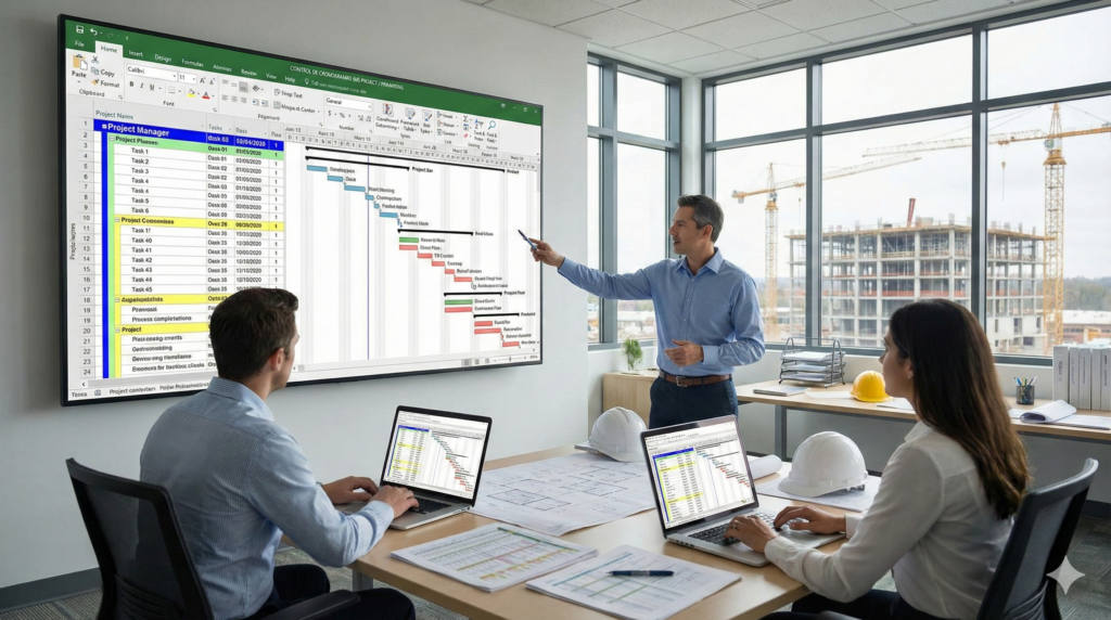 control de cronogramas (ms project primavera)