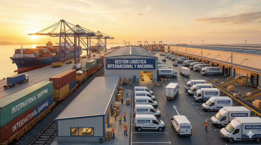 gestión logística internacional y nacional
