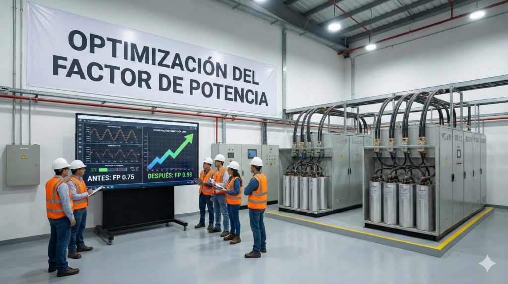 optimización del factor de potencia