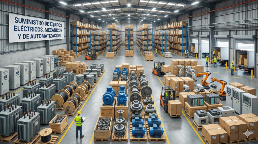 suministro de equipos eléctricos